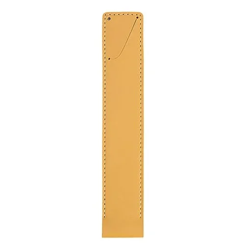 Case de Protección Cuero PU para Apple Pencil 1/2 (Amarillo)