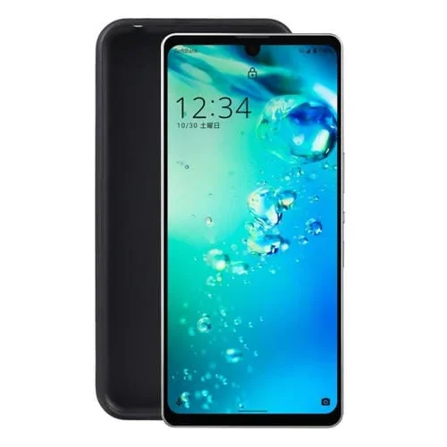 Case de Teléfono TPU Sharp Aquos Air y Aquos Zero6 (Pudding Black)