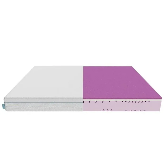 Cecotec Colchón Viscoelástico y Enfundable Flow One + 90×190. 3 Capas, Altura 18 cm, Firmeza Alta, Núcleo Perfilado con Espuma HRC, MorphoAdapt, Fresh & EasyClean