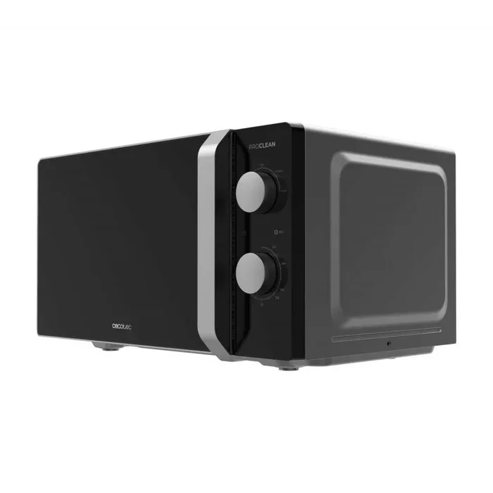 Cecotec Microondas Inverter – 19L – Proclean 2010 Inverter. 700W, 5 Niveles de Potencia, Bajo Consumo, Plato Giratorio de 245mm, Temporizador 30mins, 8 Modos y Avisador Acústico