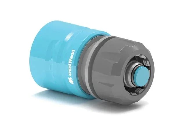 CELLFAST 50-625 Conector de manguera ABS, Policarbonato (PC) Azul, Gris 1 pieza(s)