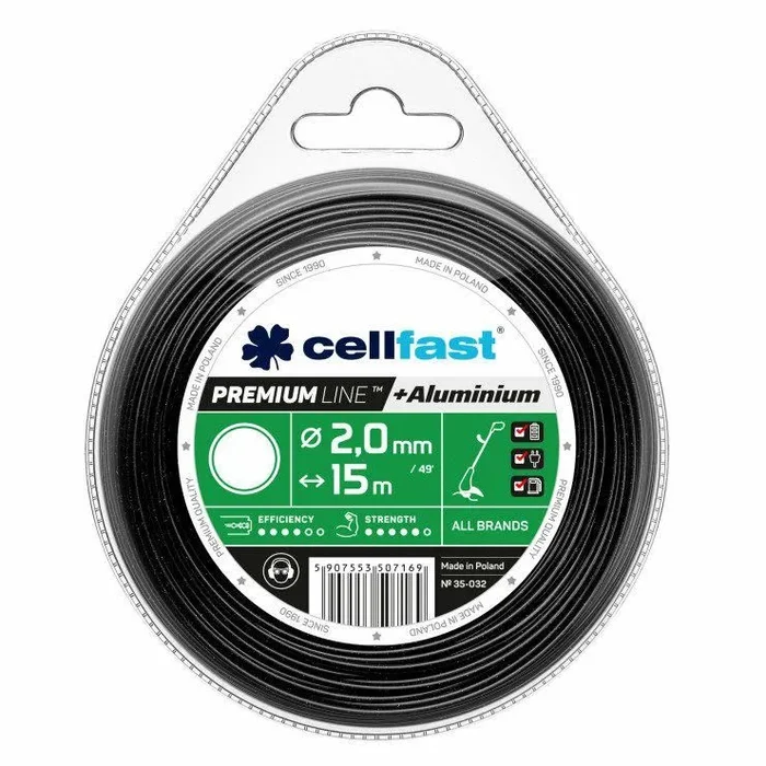 Cellfast Hilo Para Desbrozadoras Hilo Desbrozadora Premium Círculo 2,7 mm 90 m