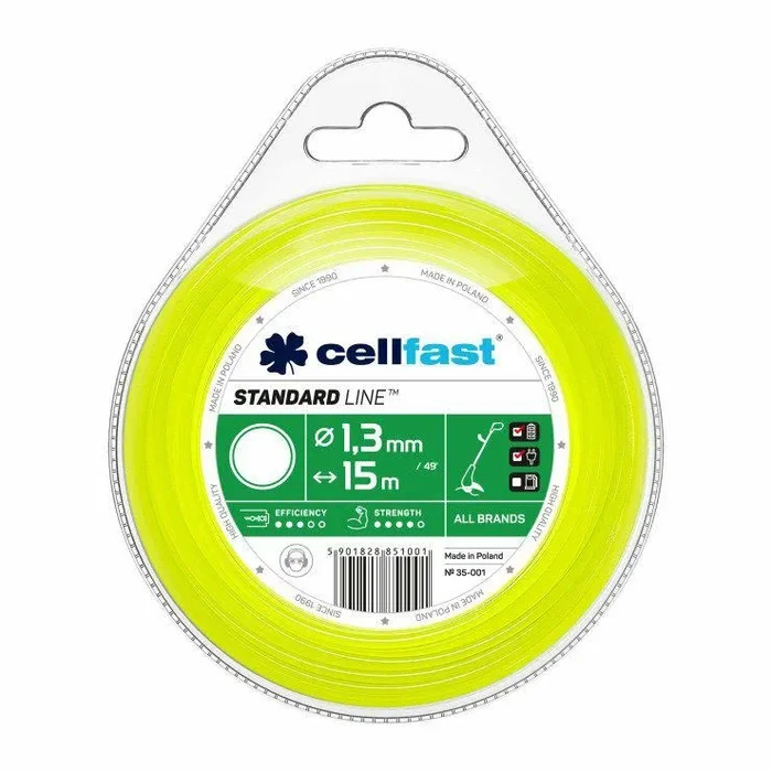 Cellfast żyłka tnąca okrągła 1,6mm x 15m