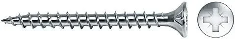 Celo 94570Vlox100 – Tornillo para Madera Velox Rosca Completa Cabeza Avellanada Impronta Pz Diámetro 4,5X70 Mm, Cincado, 100 Unidades