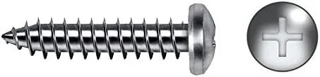 Celo 948507981100 – Tornillo Rosca Chapa Din 7981 Cabeza Alomada Impronta Ph Diámetro 4,8X50 Mm Cincado, 100 Unidades