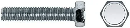 CELO 9840933 9840933-Tornillo Rosca metrica Cabeza Hexagonal DIN 933 M8x40 zincado (Envase 75 ud), Metálico