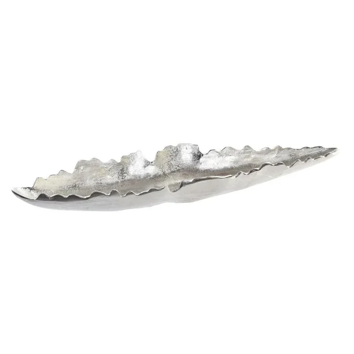 Centro de Mesa Home ESPRIT Plateado Aluminio Moderno 78 x 18 x 8 cm – Marca: Home ESPRIT – EAN: 8424002157326