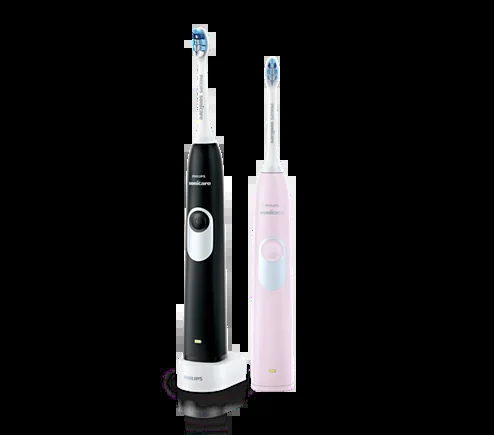 Cepillo dental philips sonicare 2 negro y rosa kit