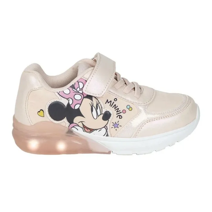 CERDÁ LIFE’S LITTLE MOMENTS Deportiva Suela TPR con Luces Minnie, Zapatillas, Rosa, 28 EU