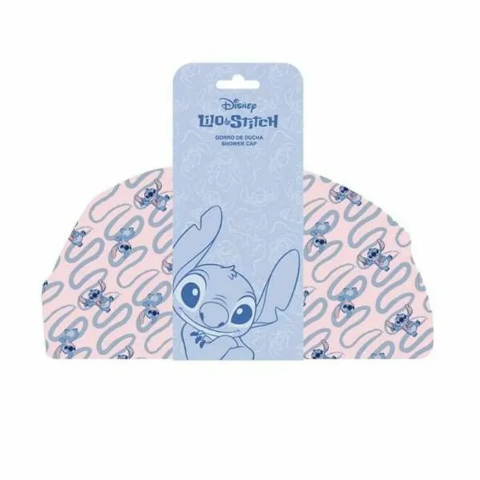 CERDÁ LIFE’S LITTLE MOMENTS | Gorro de Ducha Stitch Impermeable y Ajustable | Gorro Ducha Stitch Ideal para Ducha, Spa y Viajes