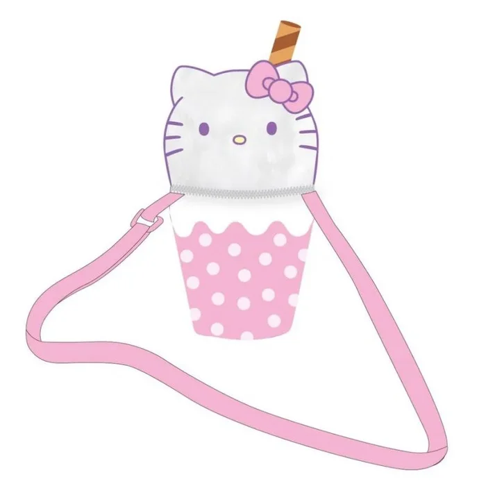 CERDÁ LIFE’S LITTLE MOMENTS Infantil de Hello Kitty Medidas 8.0×18.0x8.0 cm | Bolso Cole o Viaje con Diseño Original, Unisex niños