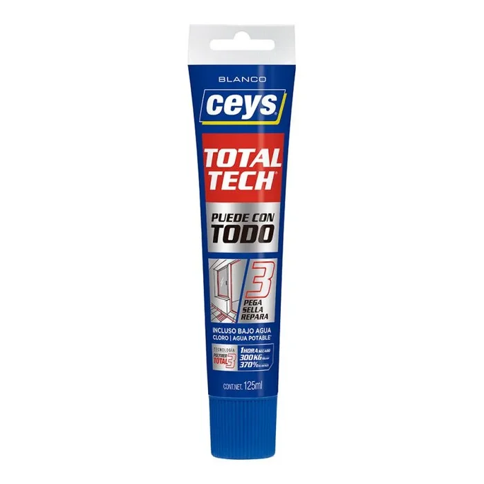 CEYS 507232 adhesivo Líquido Adhesivo de silicona 125 ml