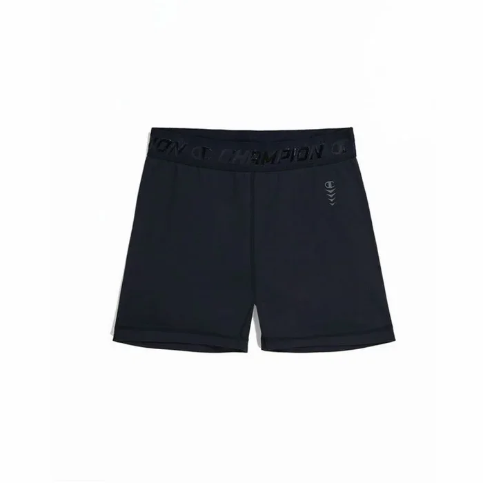 Champion Athletic Club W-Stretch Jersey Biker Pantalones Cortos, Negro, XX-Large Mujer