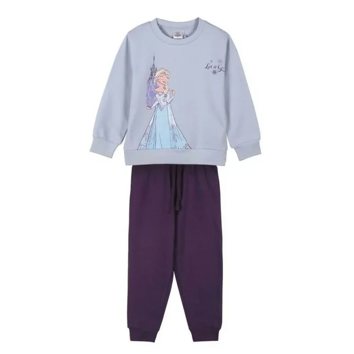 Chándal Infantil Frozen Azul claro 7 Años