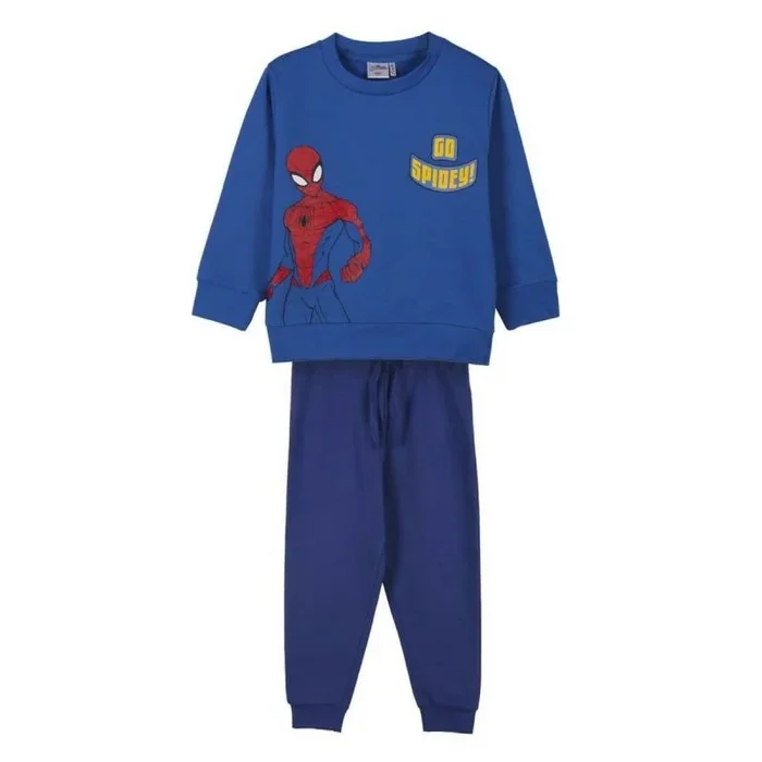 Chándal Infantil Spider-Man Azul 3 Años