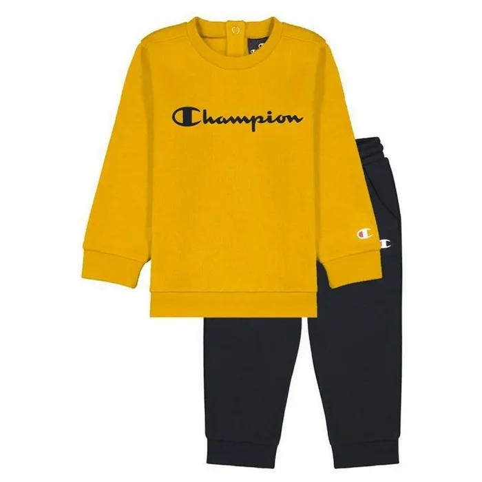 Chándal para bebé champion crewneck baby amarillo