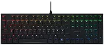 CHERRY MX 10.0N teclado USB AZERTY Francés Negro