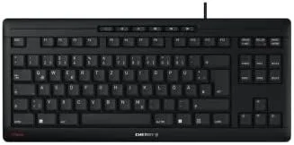 CHERRY STREAM KEYBOARD TKL teclado USB QWERTZ Alemán Negro