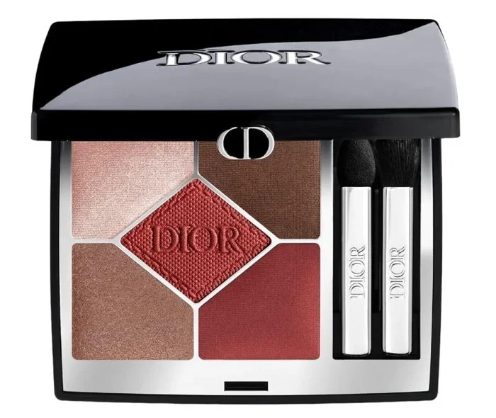 Christian Dior 5 Couleurs Couture SYM-103682 Sombra de Ojos 673 Red Tartan Satén – Paleta Multicolor 9 g | Maquillaje Profesional Ojos