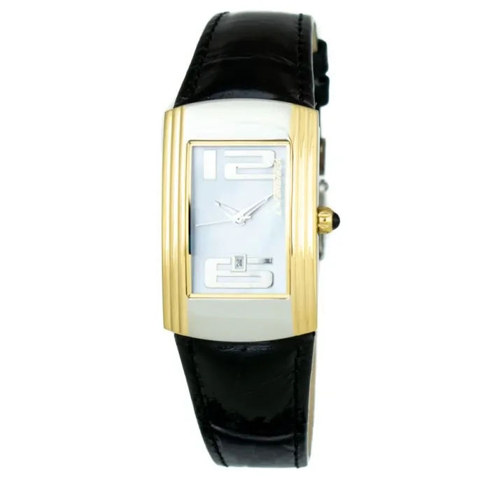 Chronotech Reloj Mujer Analogico Cuarzo con Correa de Piel CT7017L-01