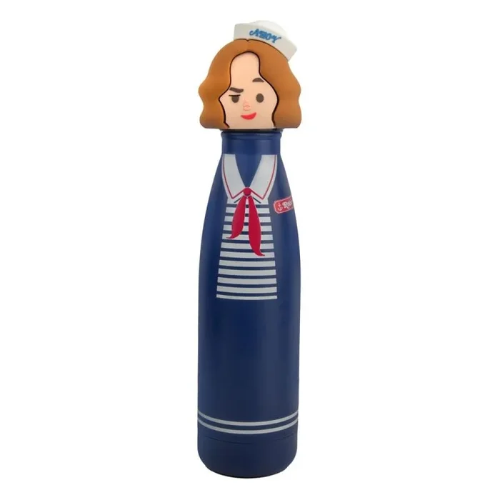 Cinereplicas Stranger Things – Botella de agua aislada Scoops Ahoy Robin – 500 ml – Licencia oficial