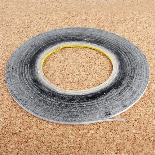 Cinta Adhesiva Doble Cara 6mm Reparación Panel Táctil Apple iPad Air Mini 4 New 2 (Negro) 50M