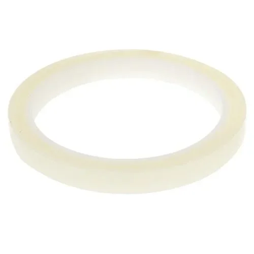 Cinta de Poliimida Transparente Resistente a Altas Temperaturas 10mm con Adhesivo de Silicona 33 m