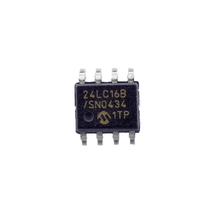 Circuito Integrado Eeprom SMD 8x256kx8bit 24LC16B-I/SNG
