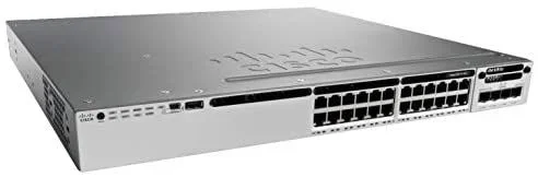 Cisco Catalyst WS-C3850-24T-L switch Gestionado L3 Gigabit Ethernet (10/100/1000) Negro, Gris