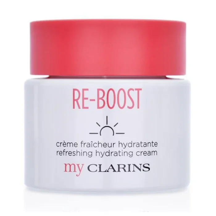 Clarins RE-BOOST Refreshing Hydrating Cream Crema de día Cara, Cuello 50 ml