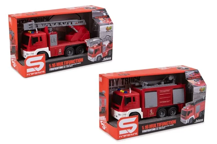 Coche bomberos 2 modelos luz-sonido