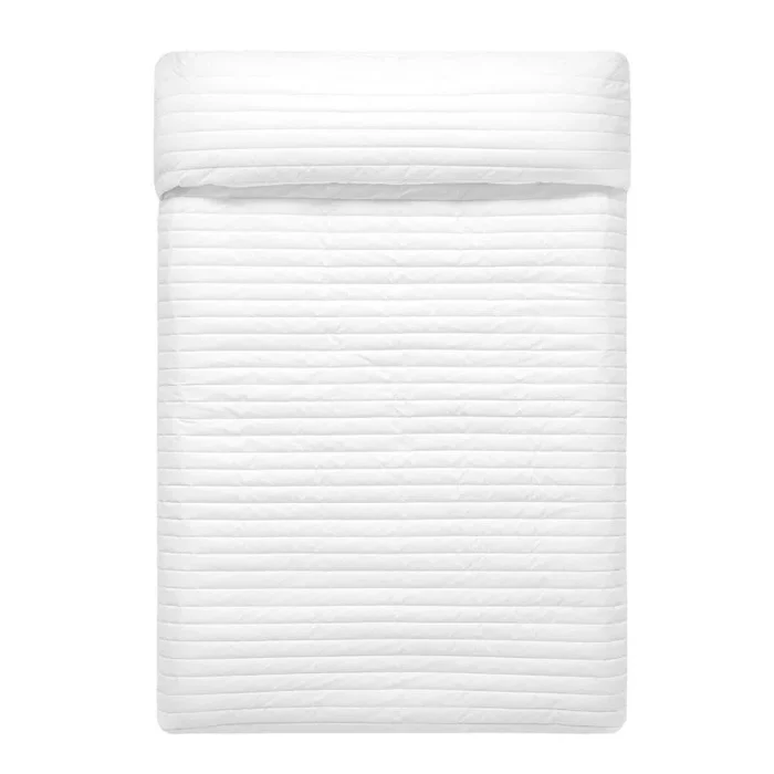 Colcha happyfriday basic dash blanco 240 x 260 cm