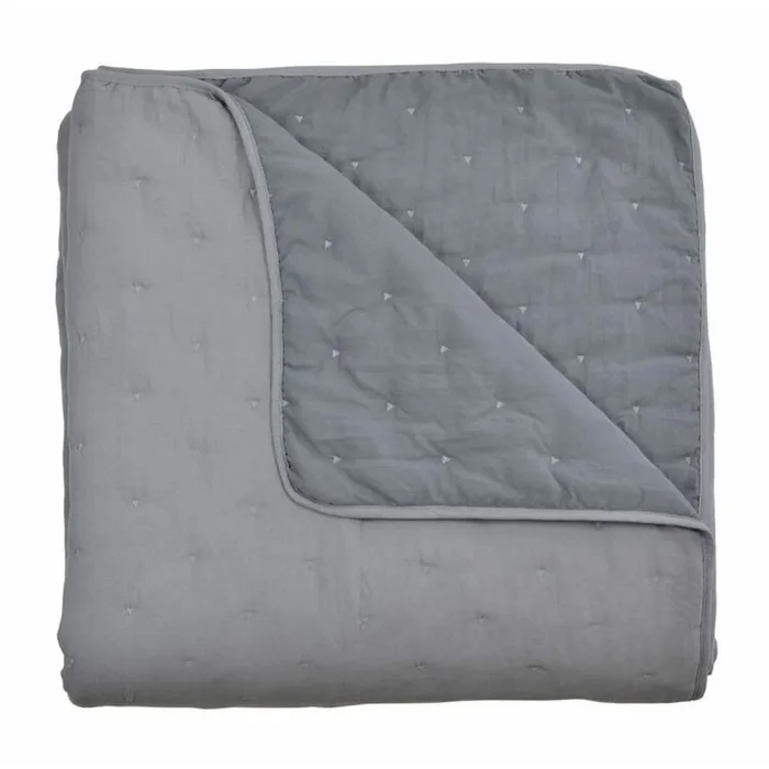Colcha pierre cardin lorena antracita cama de 105 (2 piezas)