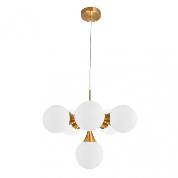 Colgante frey 6xe14 oro regx44x44 cm