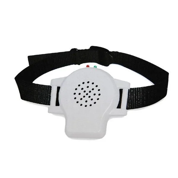 Collar antiladridos para perros por ultrasonidos con comandos de voz, se activa por vibración, resistente al agua con pantalla LED USC02