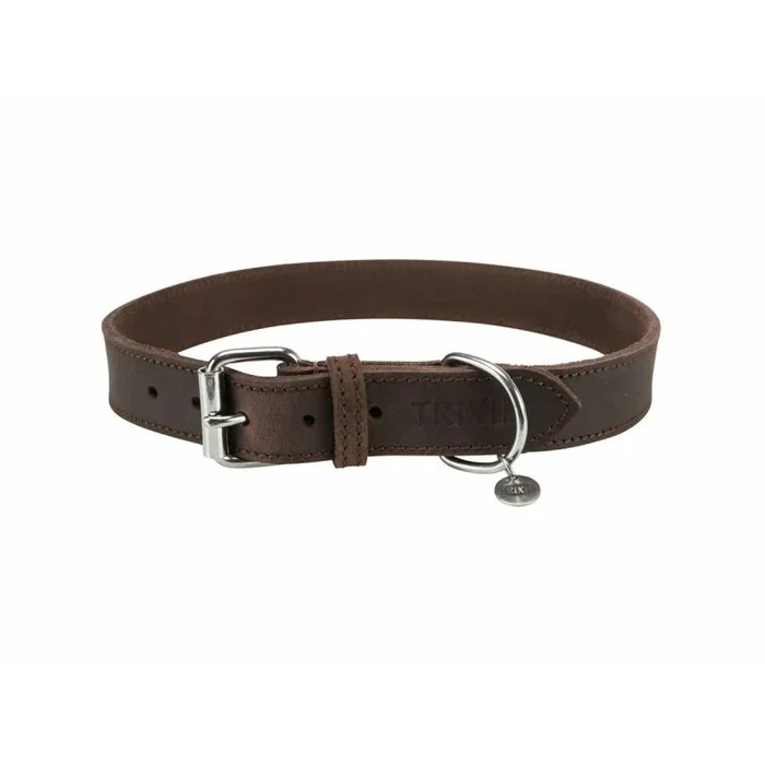 Collar para perro trixie marrón oscuro l/xl 57-66 cm 57- 66 cm
