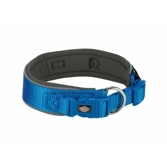 Collar para Perro Trixie Premium Grafito Azul Cobalto M/L 40-48 cm – Marca: Trixie – EAN: 4053032658790
