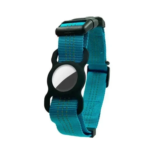 Collar Protector GPS para AirTag Pugga Gg1002 Polyester Tamaño L (Azul)