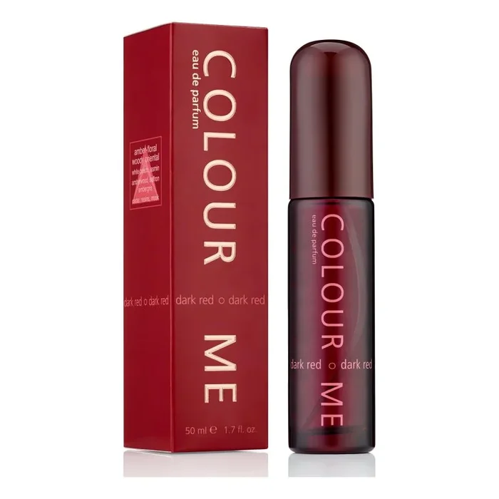 Colour Me Dark Red – Fragrance for Him and Her – 50ml Eau de Parfum, by Milton-Lloyd