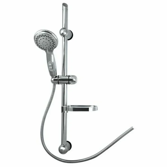 Columna de ducha rousseau acero inoxidable 2 m 3 posiciones 60 cm