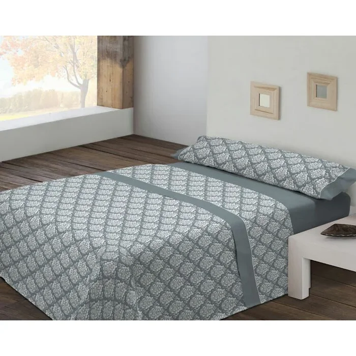 Colvihome 86483 Juego Sabanas de Colvihome Modelo Marlon, Cama 105 cm, Azul