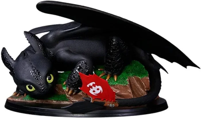 Cómo entrenar a tu dragón estatua 1/8 pvc toothless 30 cm