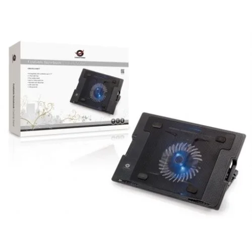 Conceptronic Base plegable de refrigeración para equipos portátiles
