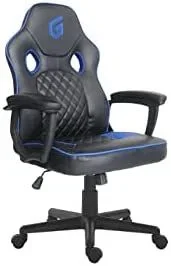 Conceptronic EYOTA03B silla para videojuegos Silla para videojuegos de PC Asiento acolchado Negro, Azul