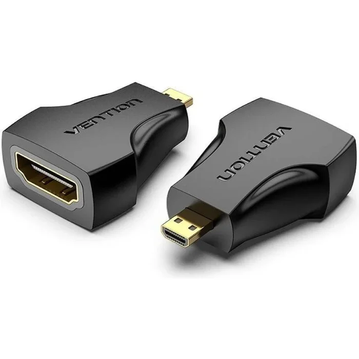 Conector adaptador HDMI hembra x micro HDMI macho. Vention
