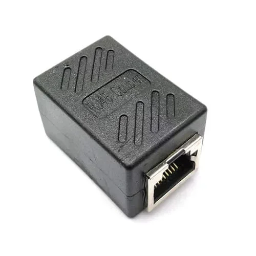 Conector de Cable de Red RJ45 8P8C Blindado con Cabezal Directo y Junta a Tope, Pack de 10 Piezas