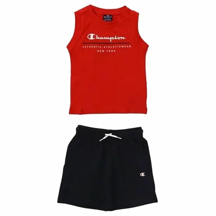 Conjunto Deportivo para Niños Champion Essentials Rojo 7-8 Años