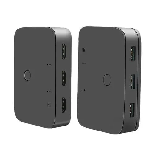 Conmutador KVM HDMI USB 2×1 4Kx2K