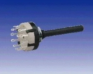 Conmutador Rotativo 1 Cto. 12 Posiciones 1A/30Vdc Eje De 6mm