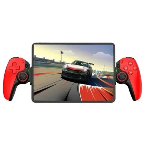 Controlador de Juego Inalámbrico D9 para Switch PS3 PS4 Estiramiento (Rojo)